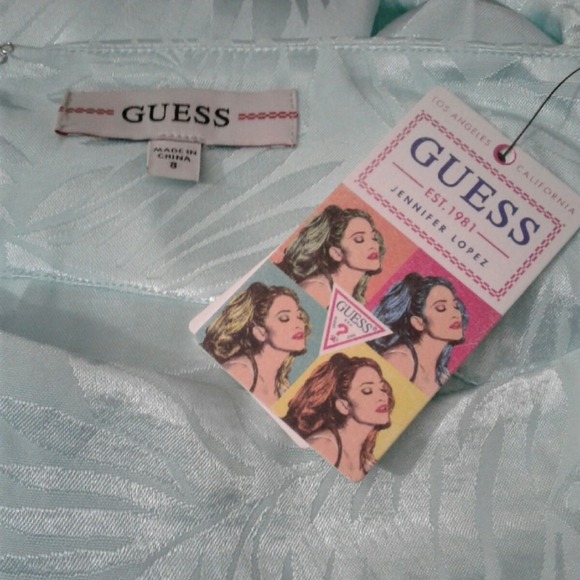 Guess Limited Edition 2 piece Desta set NEW WITH TAGS Pants Size 8/Top Medium - Picture 9 of 12